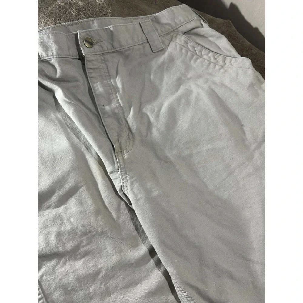 Carhartt B151 TAN Original Dungaree Fit Work Pants Carpenter Mens Size 40x30
